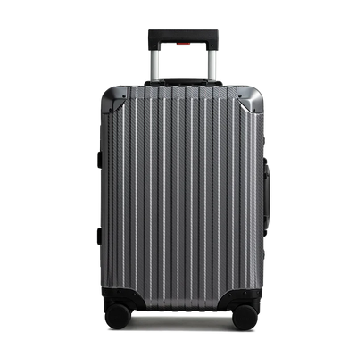 Trek Suitcase Aluminum Silver