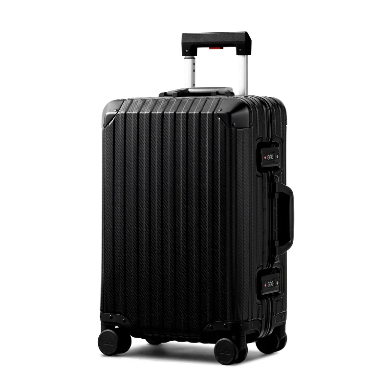 Trek Suitcase Aluminum Black