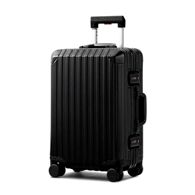 Trek Suitcase Aluminum Black