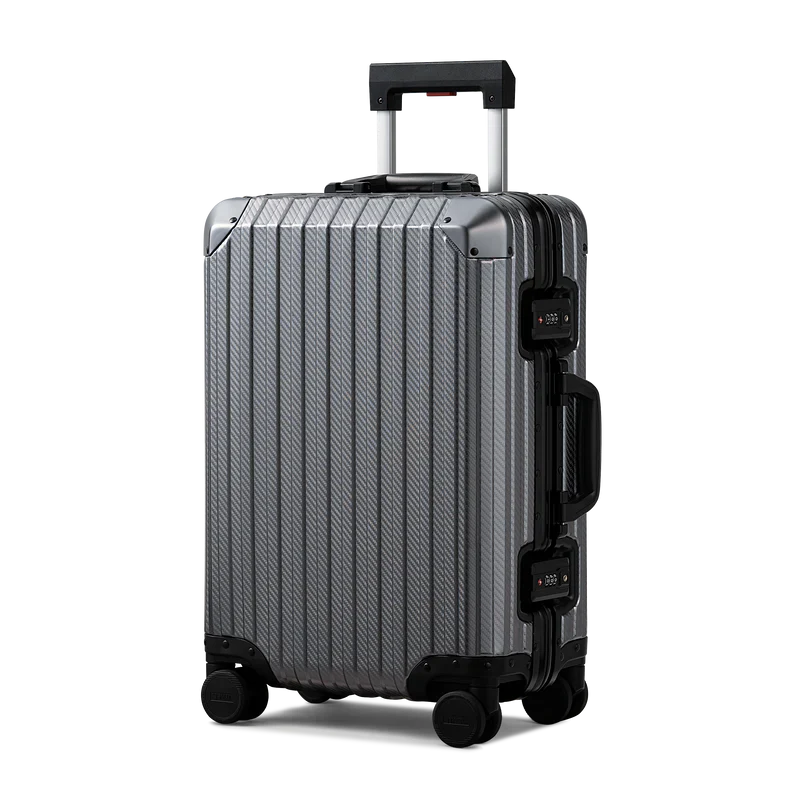 Trek Suitcase Aluminum Gray