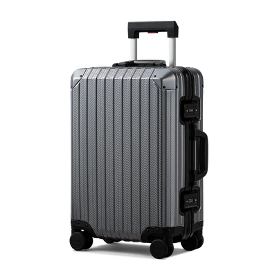 Trek Suitcase Aluminum Gray
