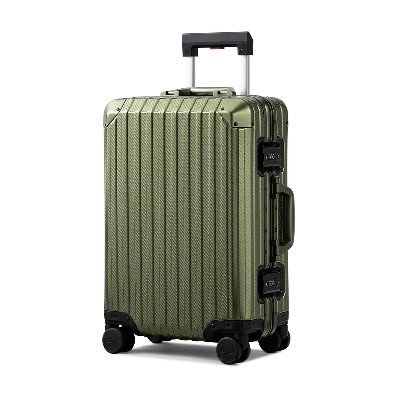 Trek Suitcase Aluminum Dark Green