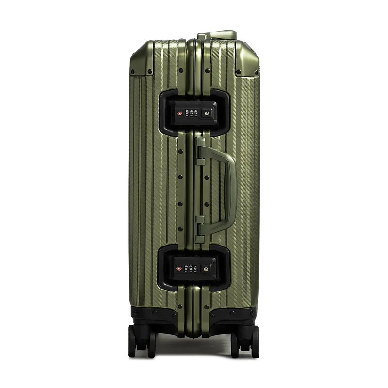Trek Suitcase Aluminum Dark Green