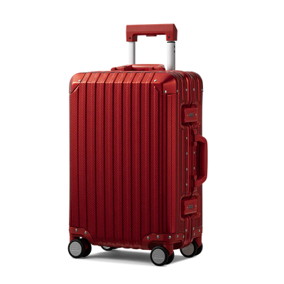Trek Suitcase Aluminum Red