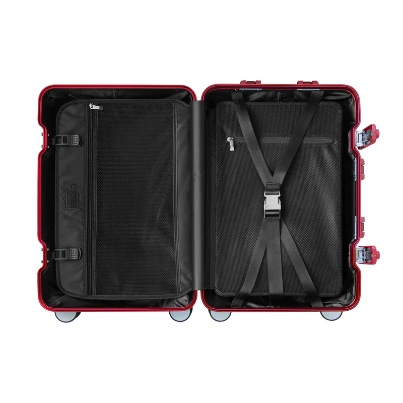 Trek Suitcase Aluminum Red