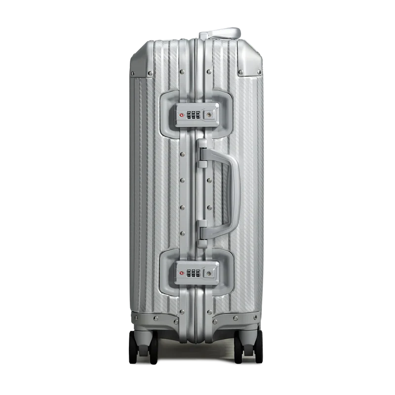 Trek Suitcase Aluminum Silver