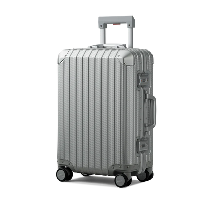 Trek Suitcase Aluminum Silver
